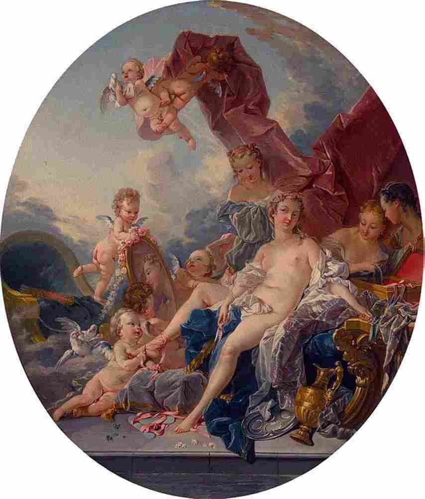 bouc Toilet of Venus Art A4 Photo Print