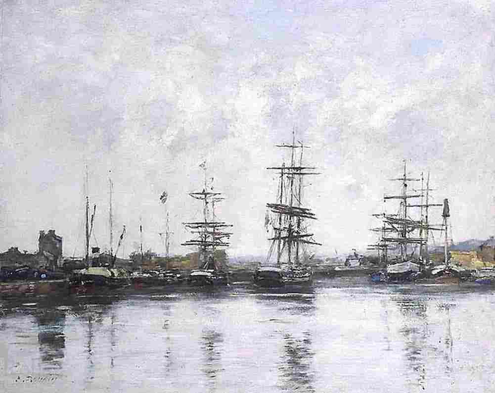 boud Basin Deauville Art A4 Photo Print