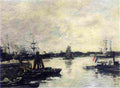 boud Dock at Rotterdam Art A4 Photo Print