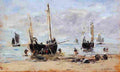boud Fishermen at Low Tide Art A4 Photo Print