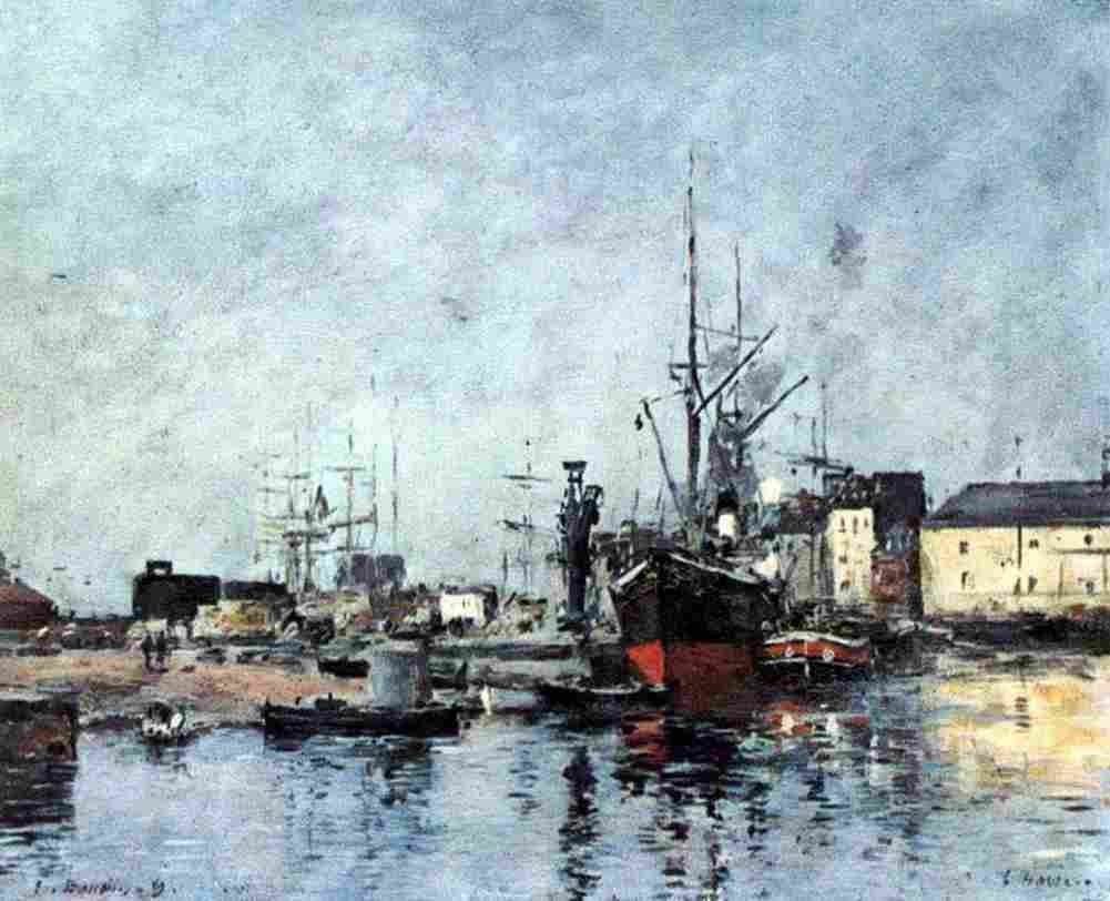boud Le Havre Anchorage Bar Art A4 Photo Print