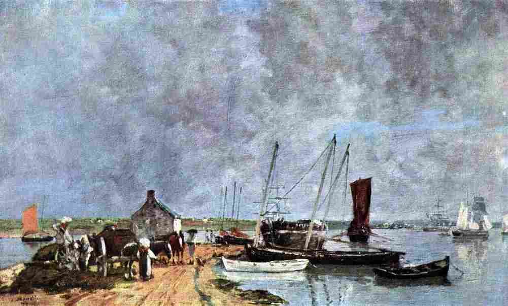 boud Seaport Art A4 Photo Print