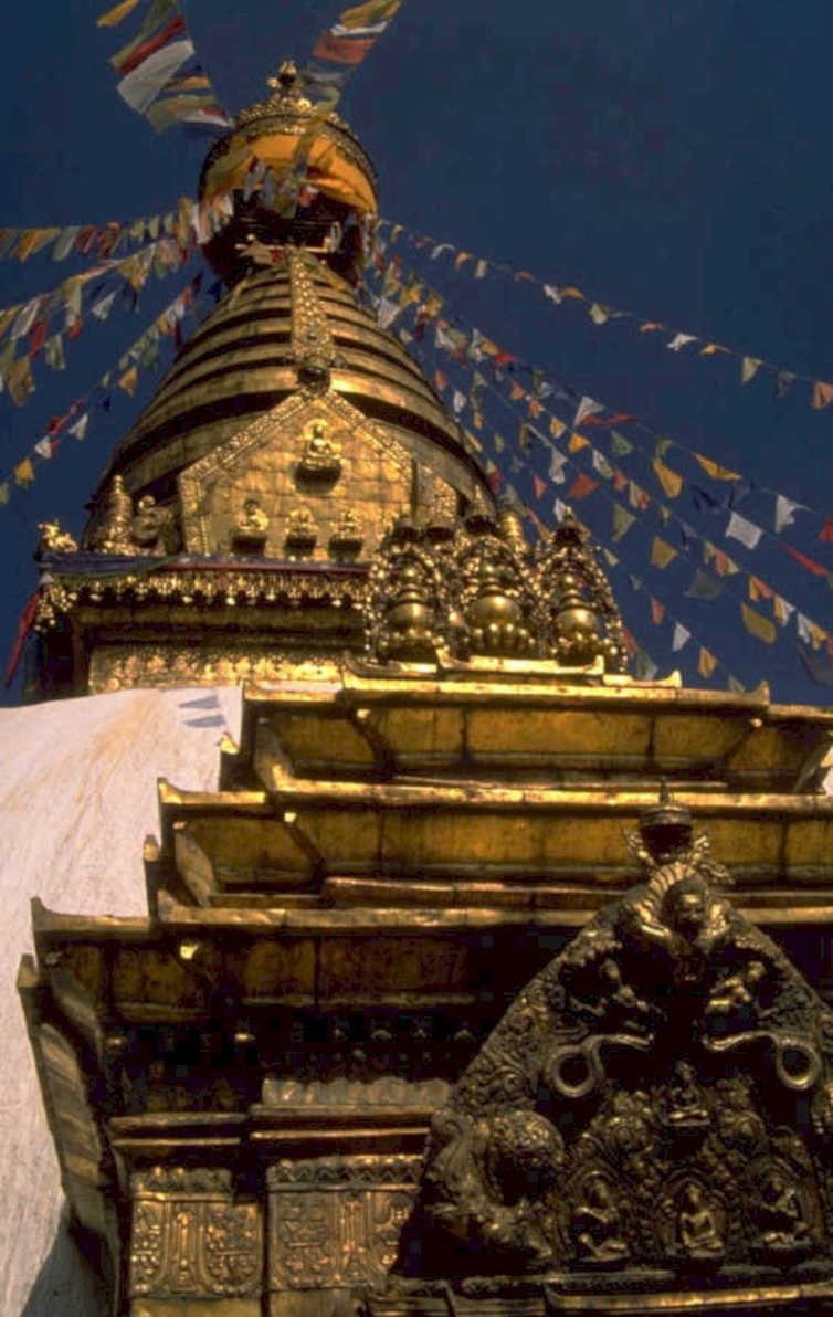 boudhanath stupa nepal 1980s 1990s A4 Photo Print