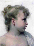 boug Head of a Girl Art A4 Photo Print