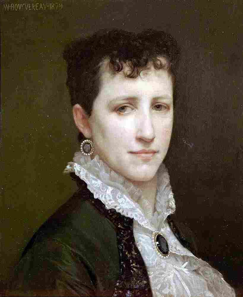 boug Mademoiselle Elizabeth Gardner Art A4 Photo Print