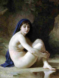boug Seated Art A4 Photo Print
