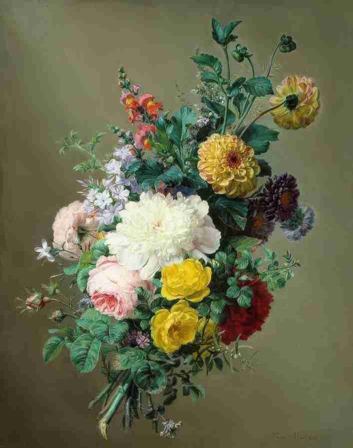 bouquet 15 Art A4 Photo Print UK