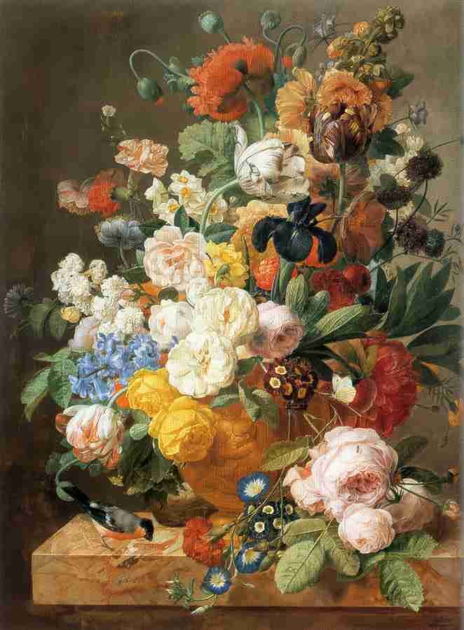 bouquet 3 Art A4 Photo Print