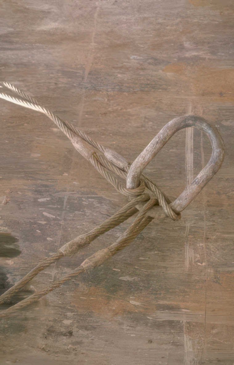 bowline knot rope Vintage A4 Photo Print