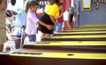 bowling alley children Vintage A4 Photo Print