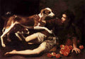boy dog Art A4 Photo Print