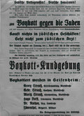 boycott Advert A4 Photo Print