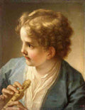 boyflute 3 Art A4 Photo Print
