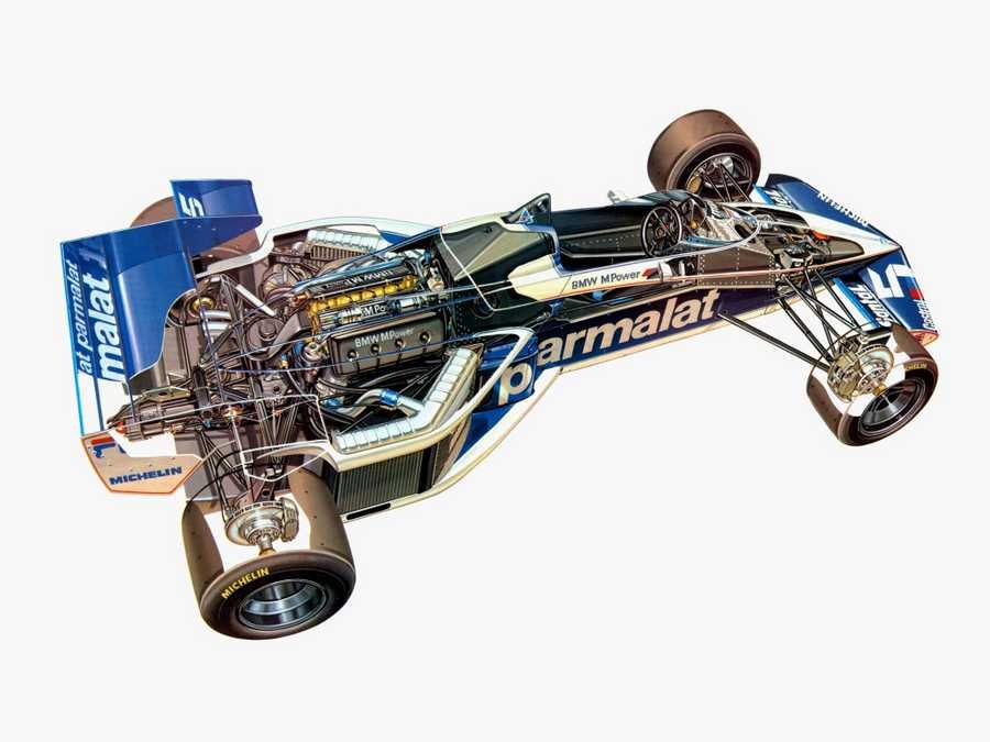brabham bt52 cutaway A4 Photo Print