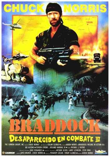 braddock missing in action 3  01 film star poster A4 Photo Print
