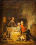 braekeleer after the quarrel Art A4 Photo Print