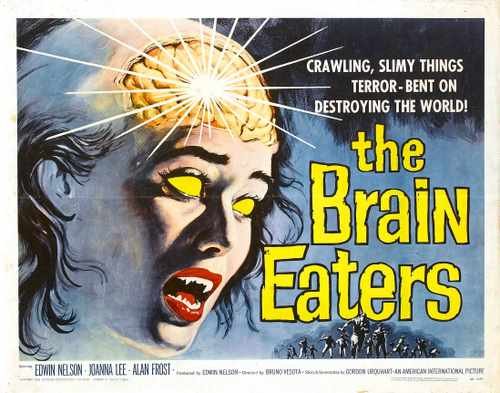 brain eaters  02 film star poster A4 Photo Print