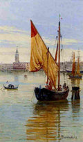 brandeis barca da pesca venezia Art A4 Photo Print