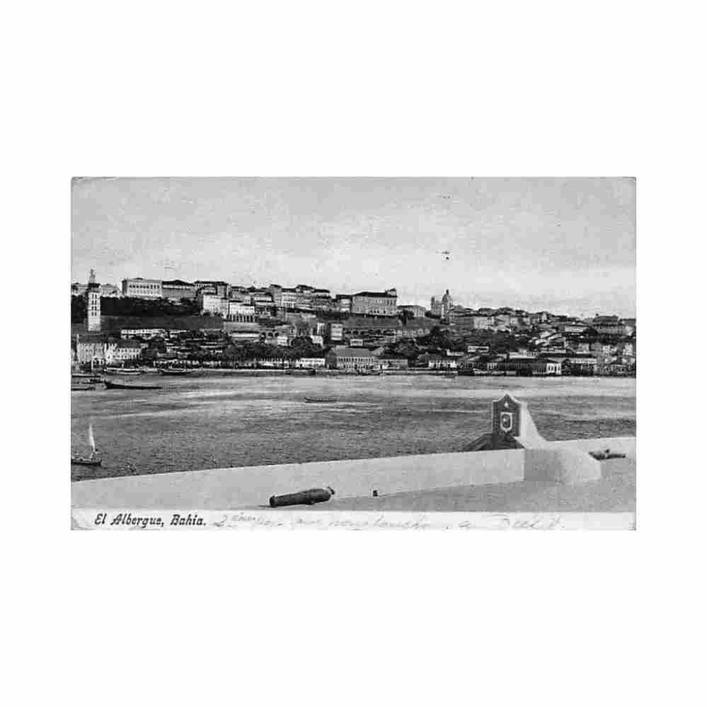 brasil bahia el albergue ed desconhecido Vintage A4 Photo Print