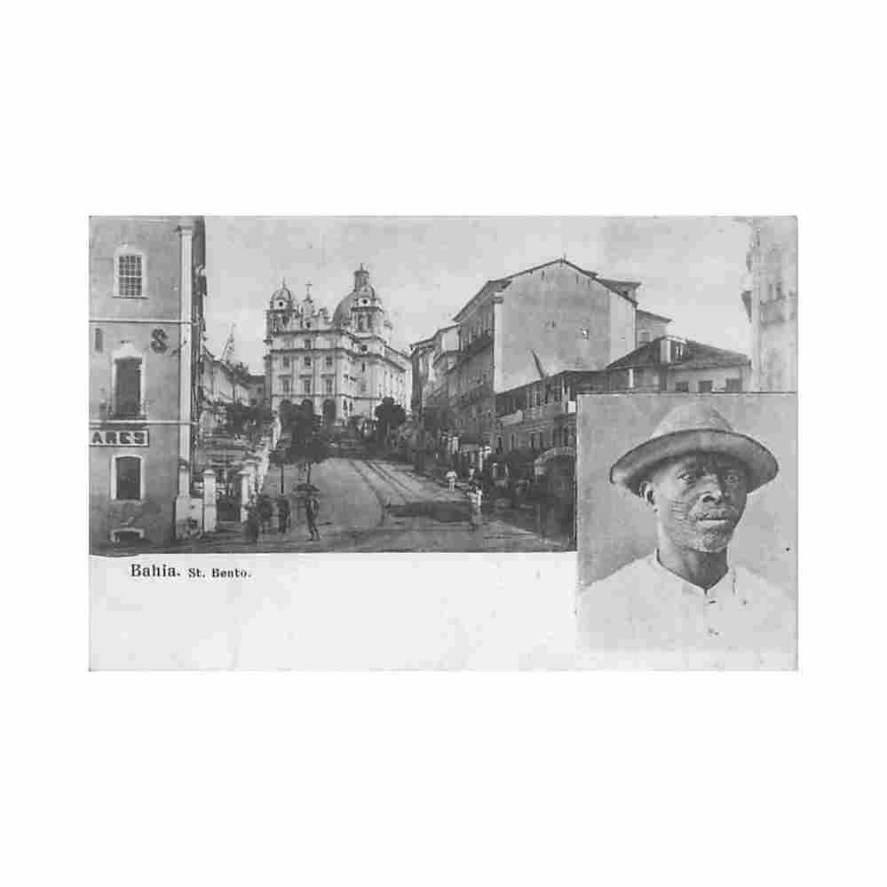 brasil bahia sao bento ed desconhecido Vintage A4 Photo Print
