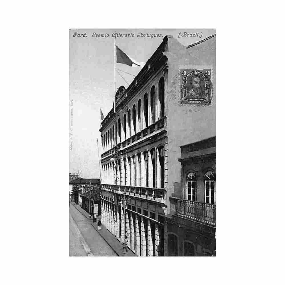 brasil belem premio litterario portuguez ed ef d oliveira junior Vintage A4 Photo Print