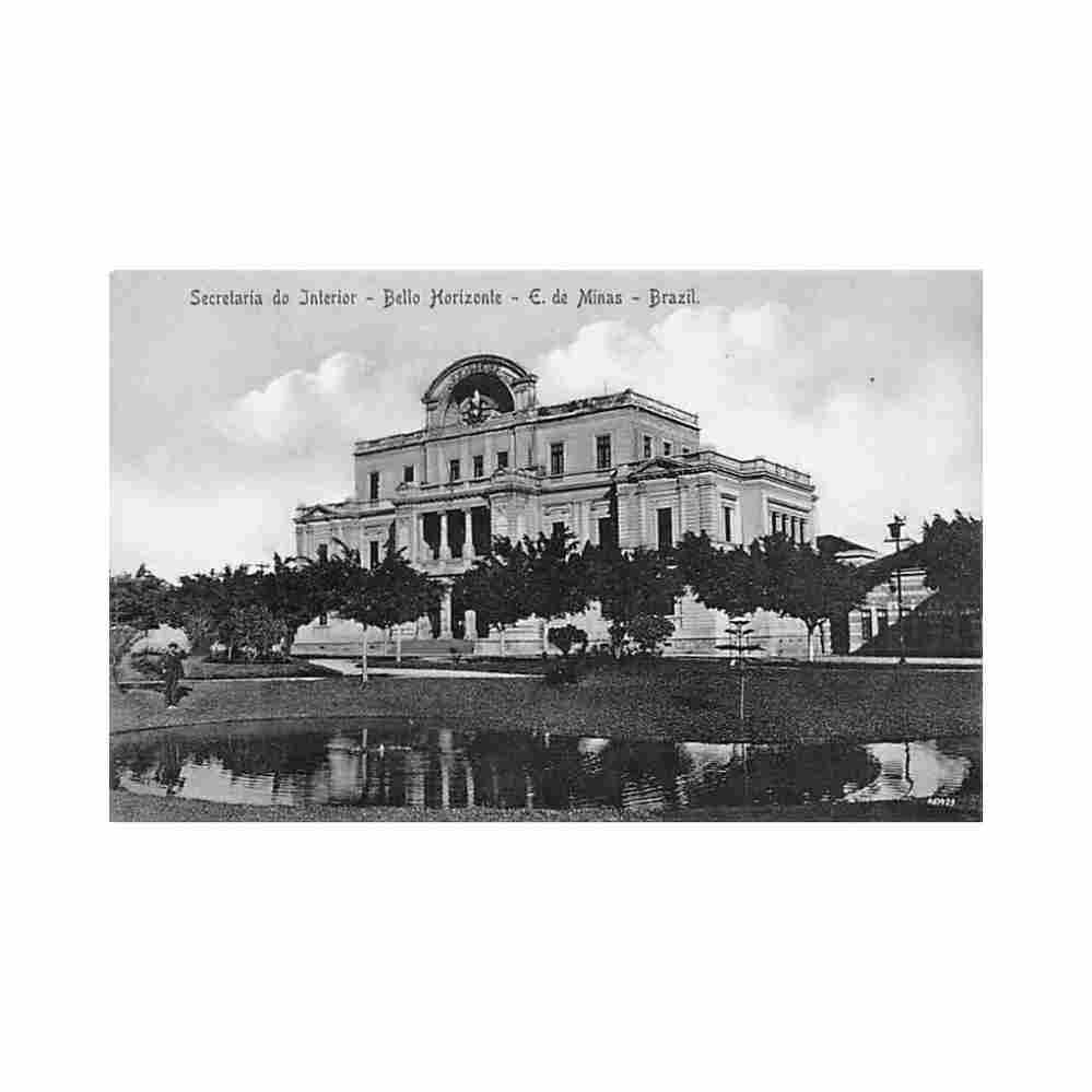 brasil bello horizonte secretaria do interior ed lunardi machado Vintage A4 Photo Print