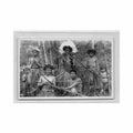 brasil bororo indians with bows and arrows brasilian indians ed desconhecido Vintage A4 Photo Print