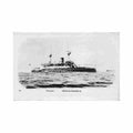 brasil brazil marinha brazileira floriano ed a ribeiro iii Vintage A4 Photo Print
