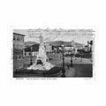 brasil brazil santos praca da republica e estatua de braz cubas ed m pontes e co 185 Vintage A4 Photo Print