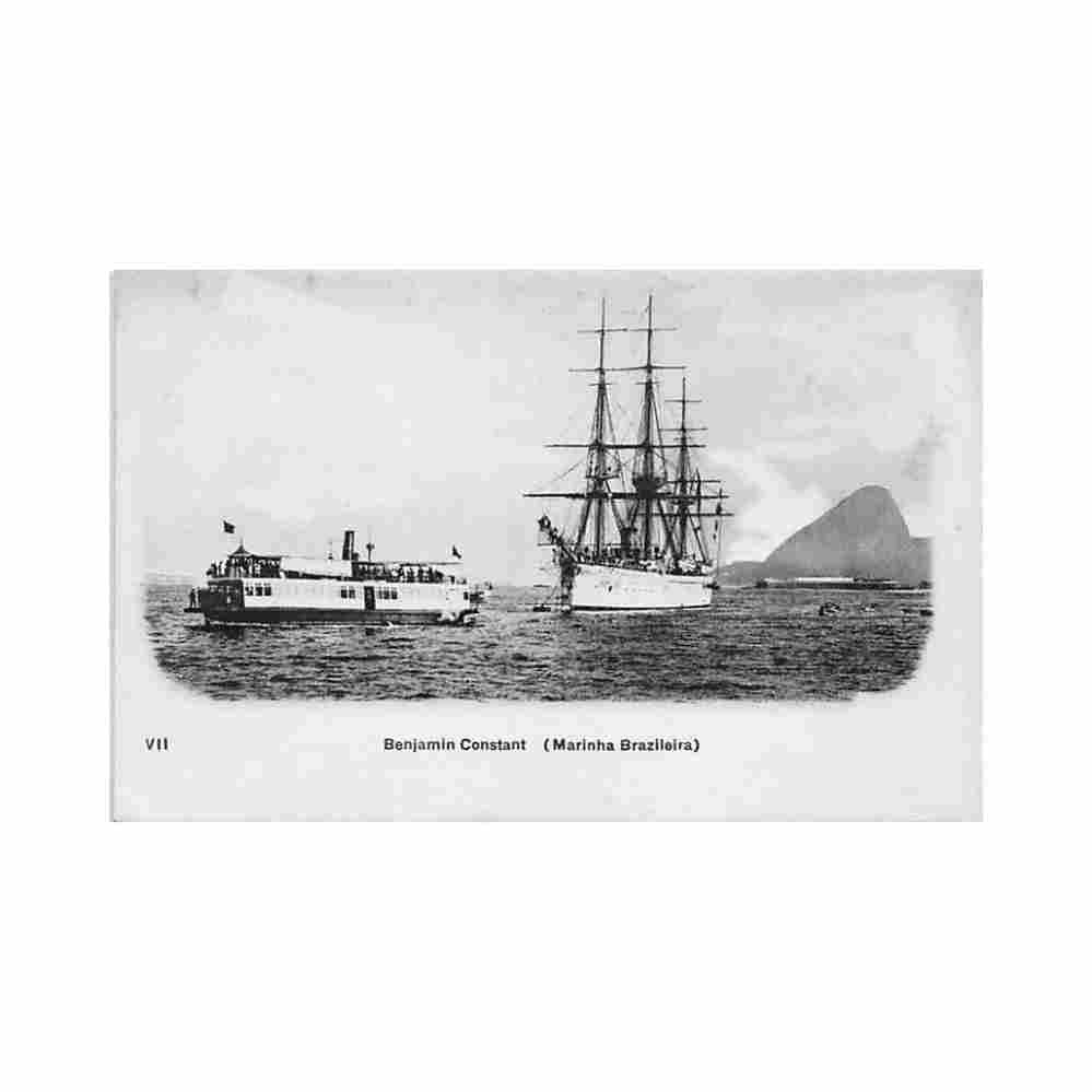 brasil marinha brazileira benjamin constant ed a ribeiro vii Vintage A4 Photo Print