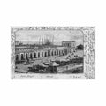 brasil porto alegre mercado ed desconhecido Vintage A4 Photo Print