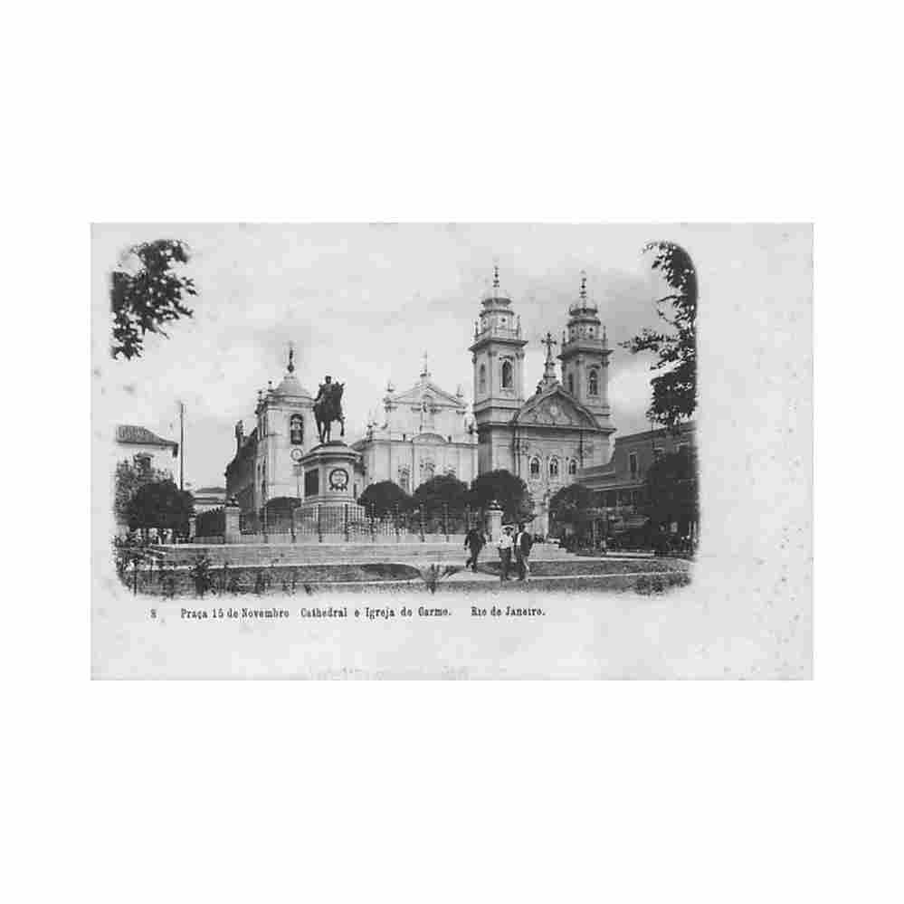 brasil rio de janeiro cathedral e igreja do carmo ed a ribeiro 8 Vintage A4 Photo Print