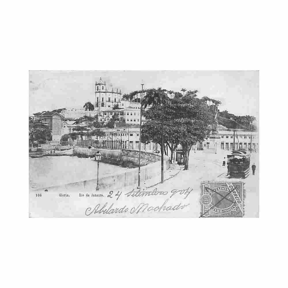 brasil rio de janeiro gloria ed a ribeiro 106 Vintage A4 Photo Print