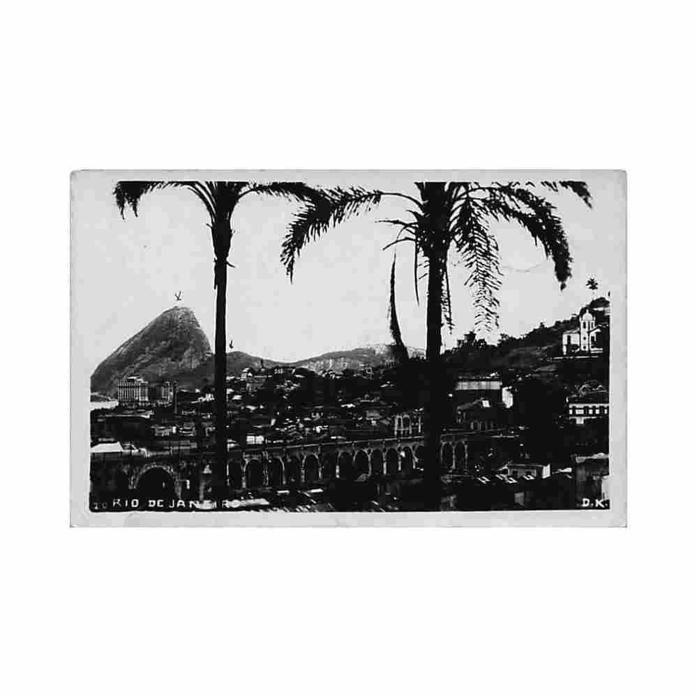 brasil rio de janeiro pao de acucar ed dk 20 Vintage A4 Photo Print