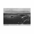 brasil rio de janeiro por do sol ed desconhecido Vintage A4 Photo Print