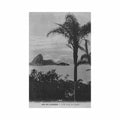 brasil rio de janeiro vista da baia ed desconhecido Vintage A4 Photo Print