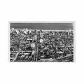 brasil santos vista aerea av ana costa ed colombo 80 Vintage A4 Photo Print