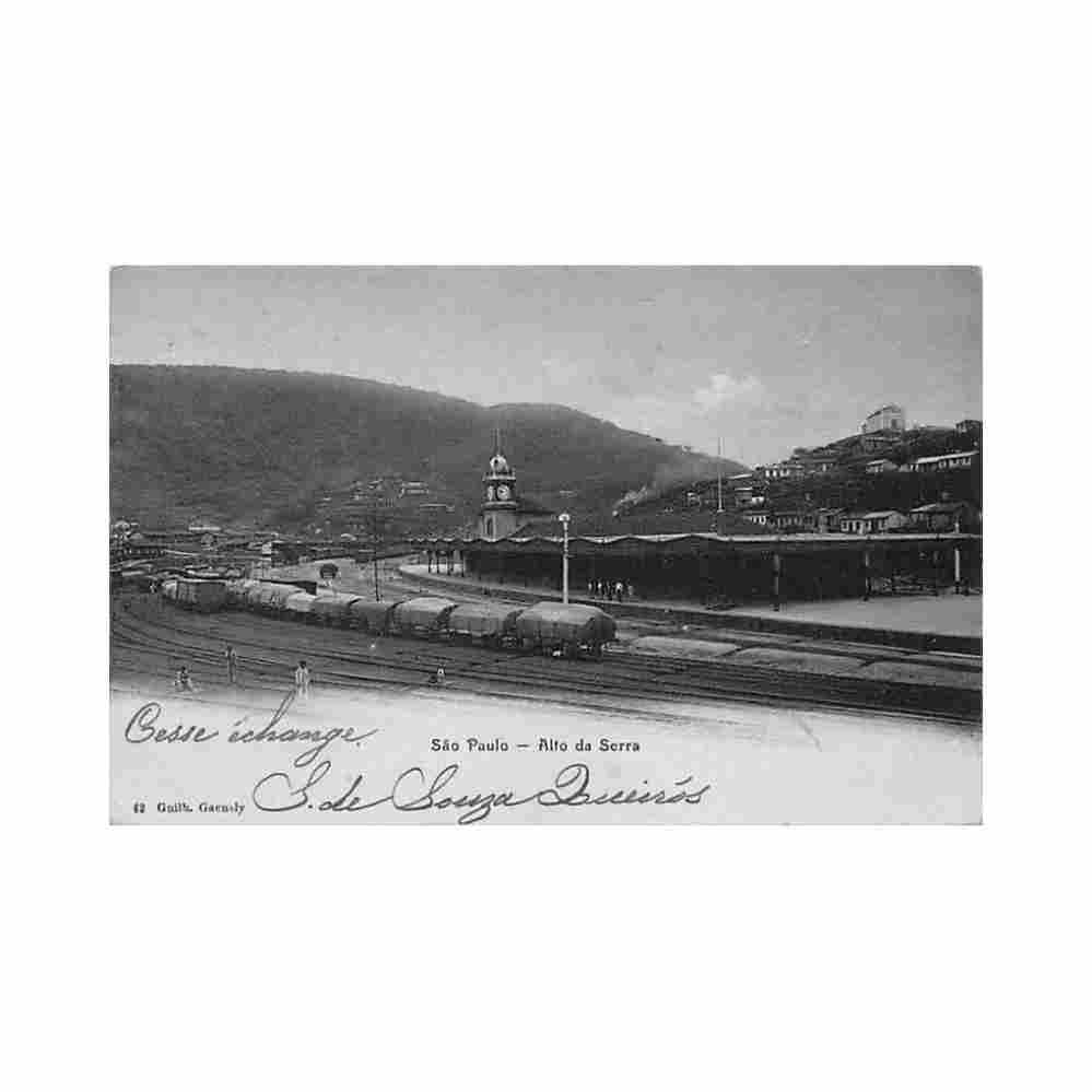 brazil sao paulo alto da serra ed gaensly 42 Vintage A4 Photo Print