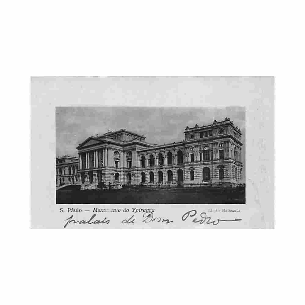 brazil sao paulo monumento do ypiranga ed malusardi Vintage A4 Photo Print