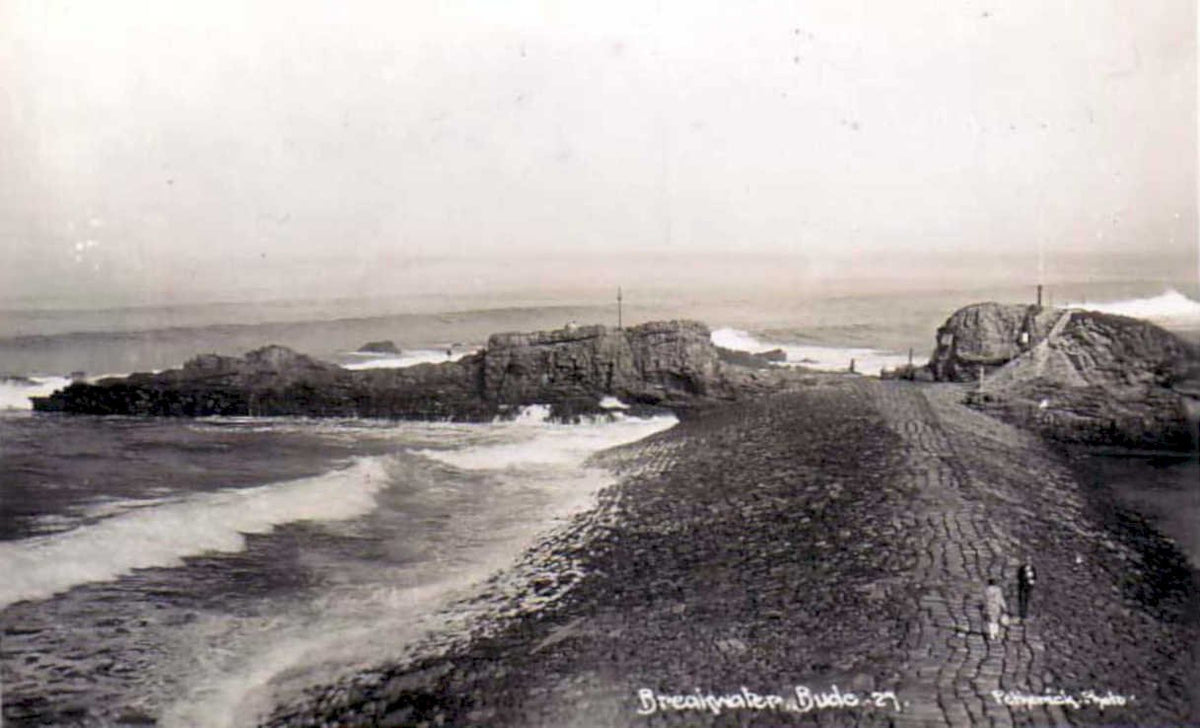 breakwater budo fijiVintage 1880s 1900s A4 Photo Print