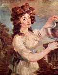 breda Girl with Goldfish Art A4 Photo Print