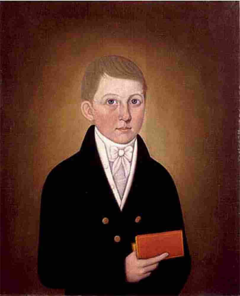 brew Boy with Book Art A4 Photo Print