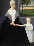 brew Mother with Son George Art A4 Photo Print