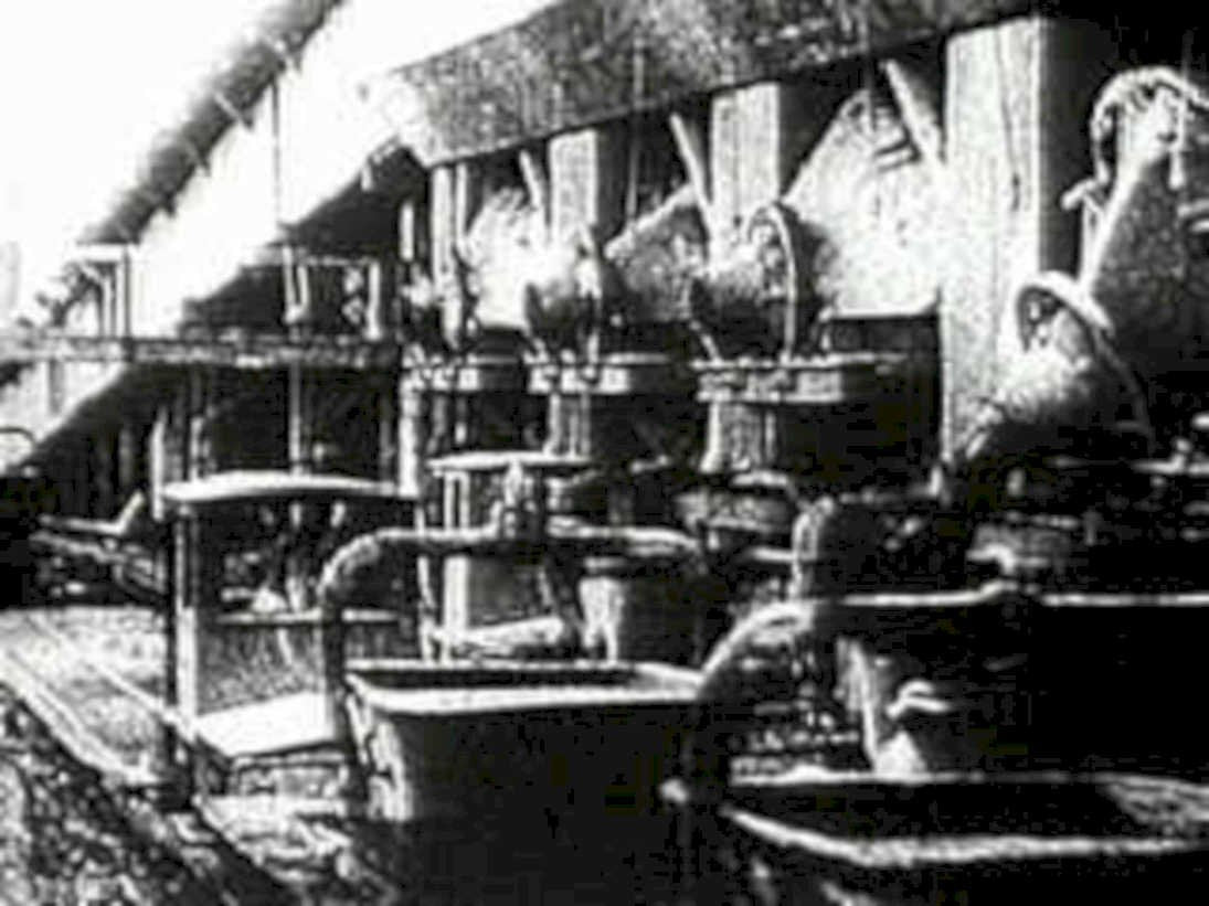 brewery vats water1980s 1990s A4 Photo Print