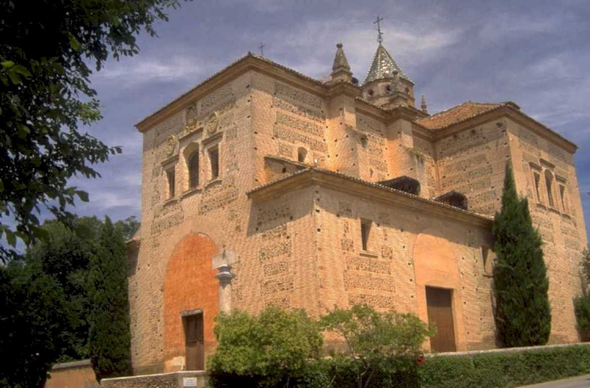 brick church spain 1980s 1990s A4 Photo Print
