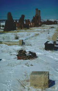 brick factory ruins Vintage A4 Photo Print