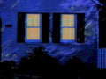 brick house night1980s 1990s A4 Photo Print