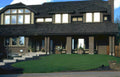 brick house porch Vintage A4 Photo Print