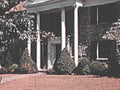 brick house portico1980s 1990s A4 Photo Print