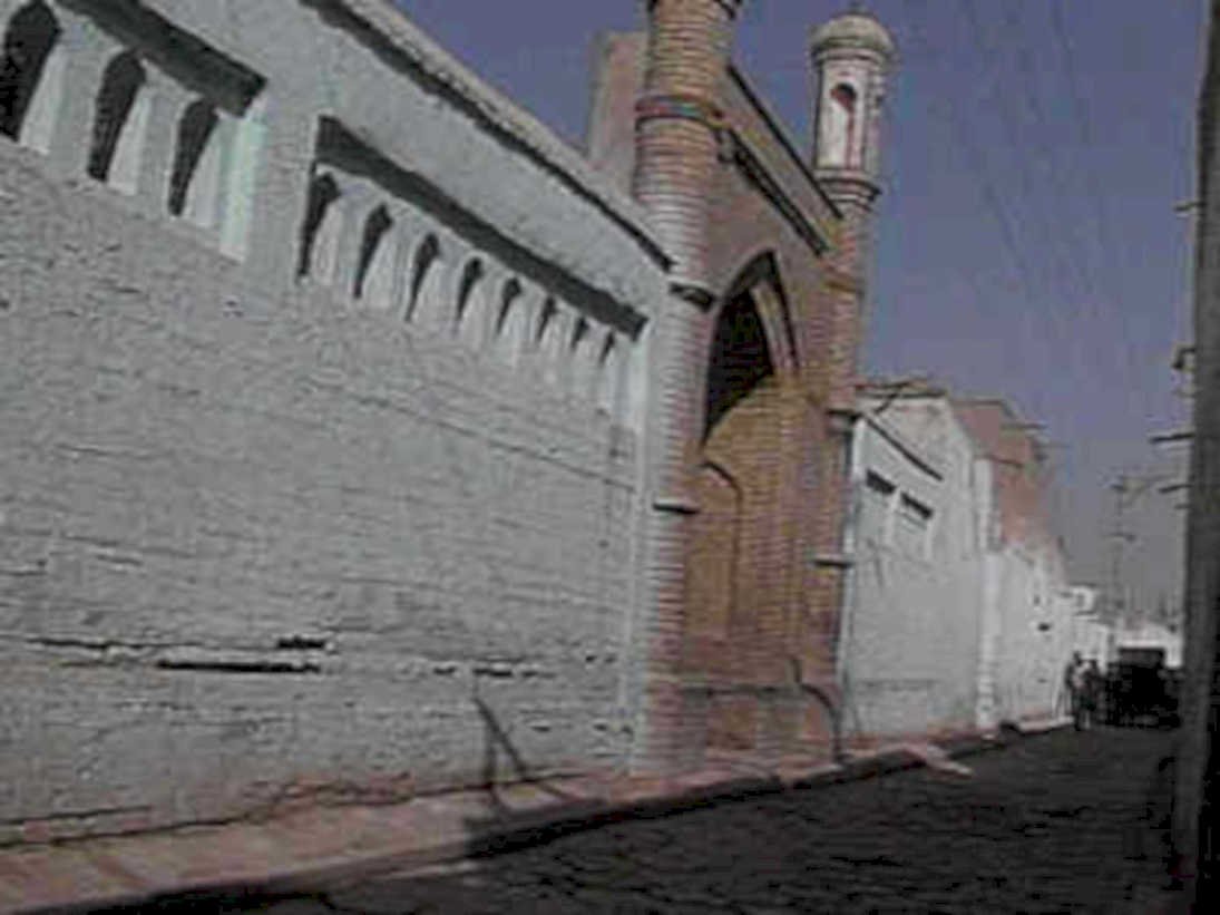 brick mosque termez1980s 1990s A4 Photo Print